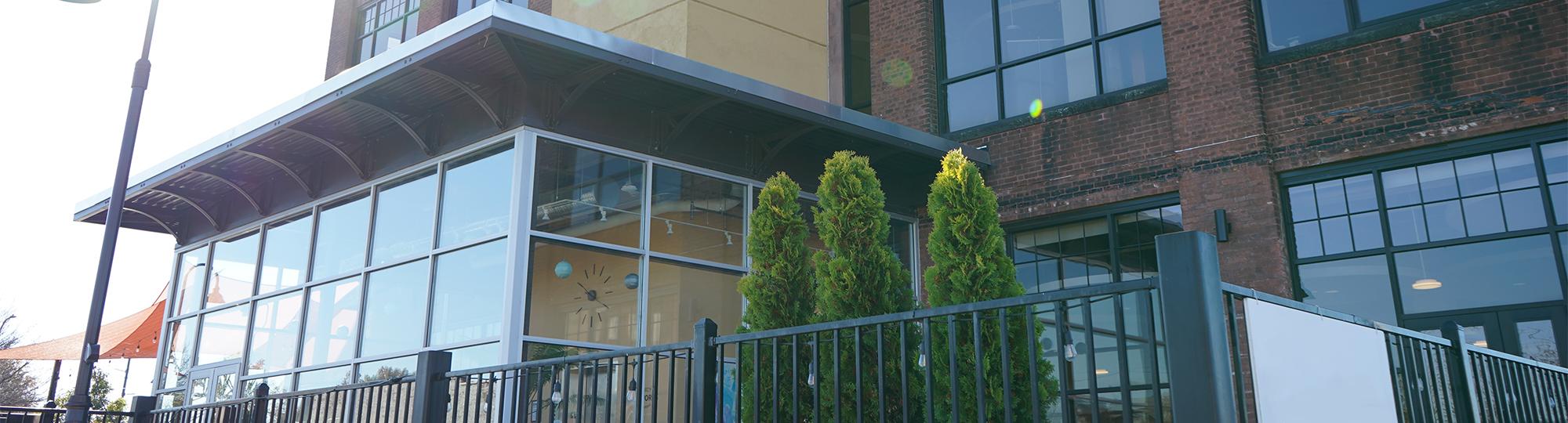 Outside view of the CAI building