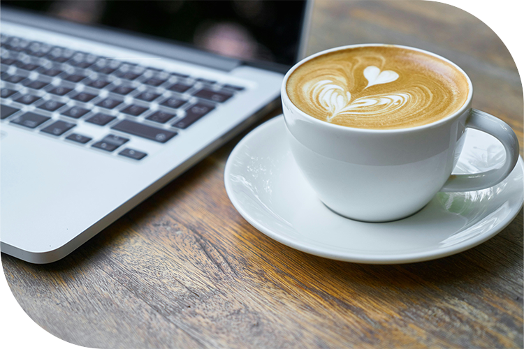 Coffee on a table