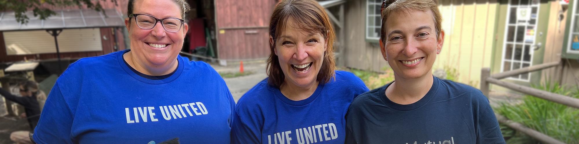 Volunteers during United Way's Day of Caring