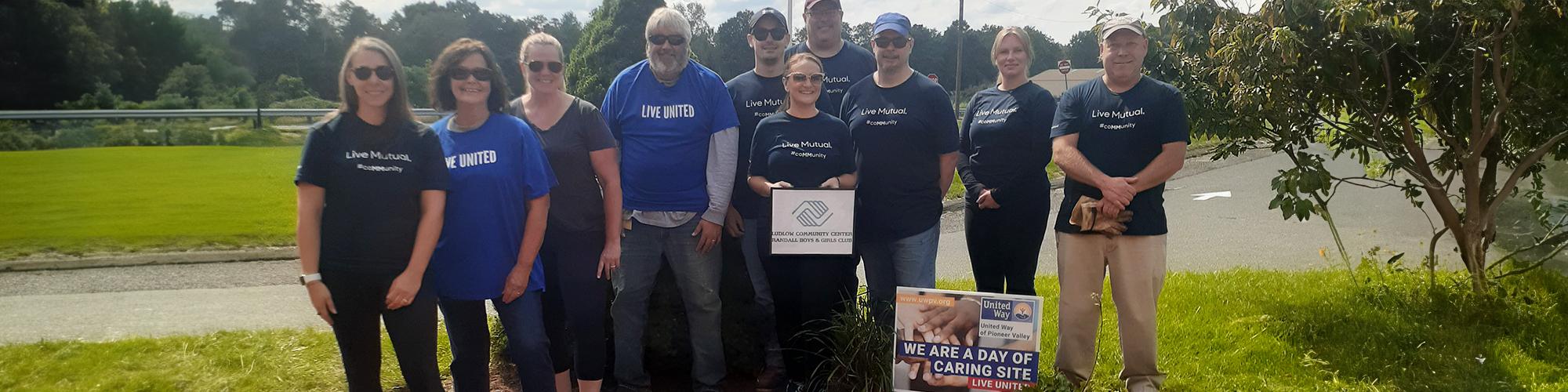 Volunteers at Day of Caring 2023